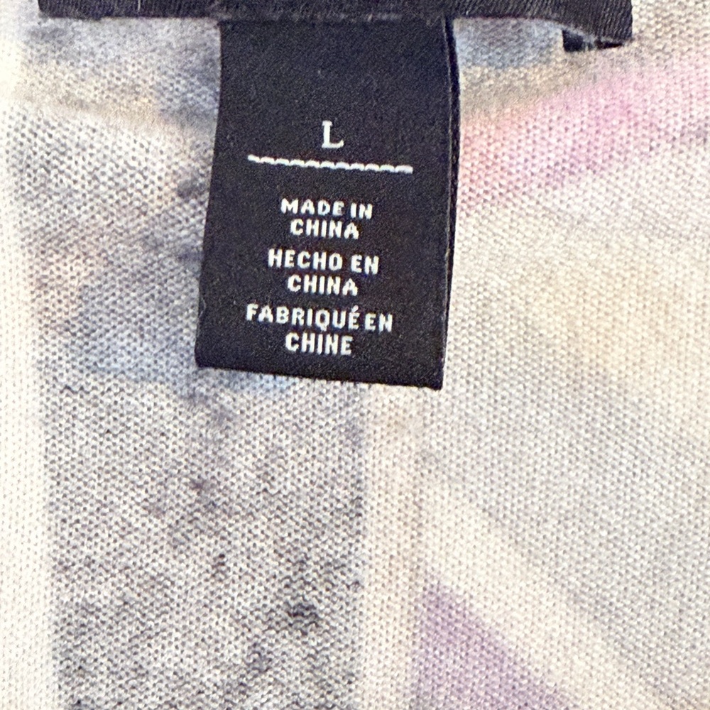 White House Black Market Stylish Abstracted Colorful Cardigan Size L - Picture 6 of 8